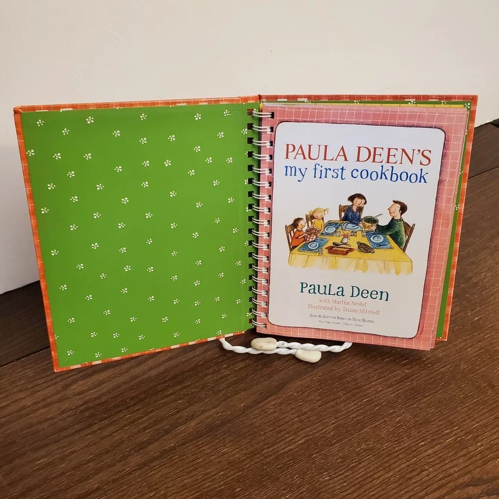 Paula Deen's My 1st Cookbook w/Grandkids by Paula Deen 176 pg Emmy Award Winning